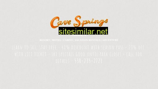cavesprings.com alternative sites