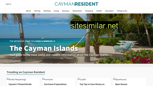 caymanresident.com alternative sites
