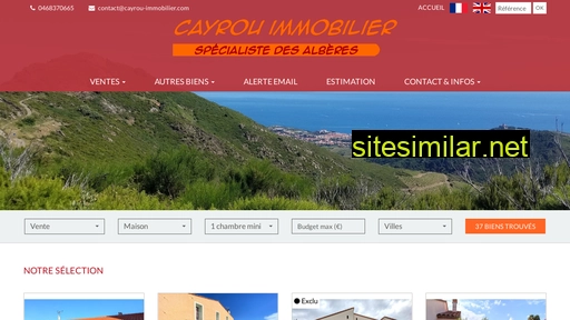 cayrou-immobilier.com alternative sites