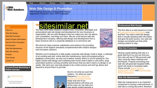 cbsiwebdesign.com alternative sites