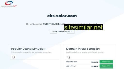 cbs-solar.com alternative sites