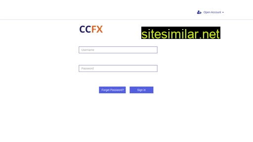 ccfxtrader.com alternative sites