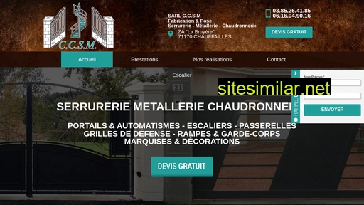 ccsm-serrurerie-metallerie.com alternative sites