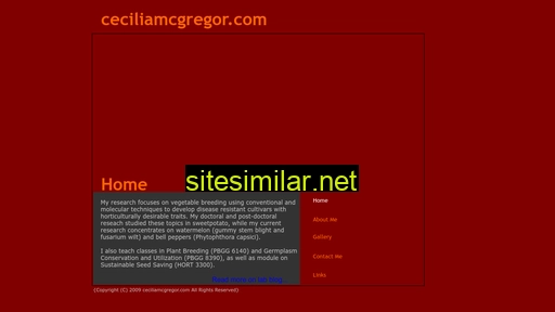 ceciliamcgregor.com alternative sites
