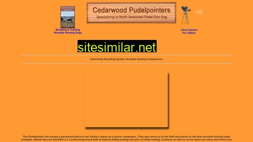 Cedarwoodgundogs similar sites