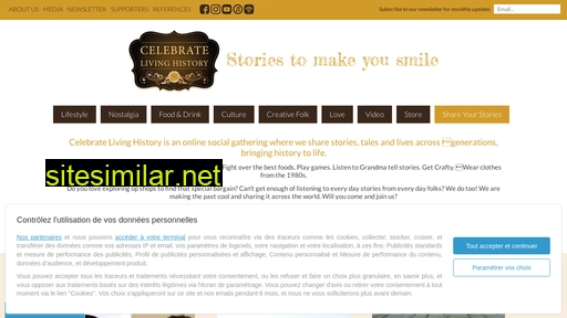 celebratelivinghistory.com alternative sites