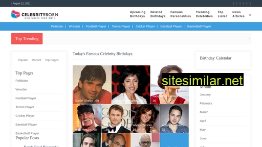 celebrityborn.com alternative sites