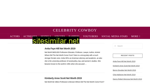Celebritycowboy similar sites