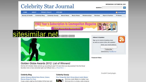 celebritystarjournal.com alternative sites