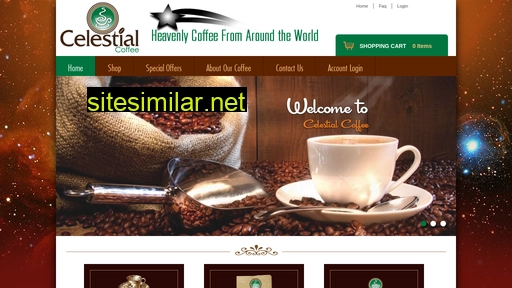 celestialcoffee.com alternative sites