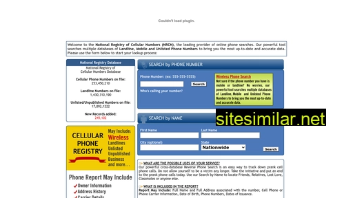 cellphoneregistry.com alternative sites