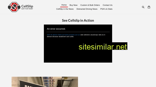 Cellslip similar sites