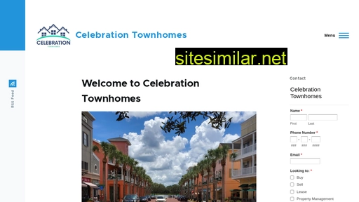 Celebrationtownhomes similar sites