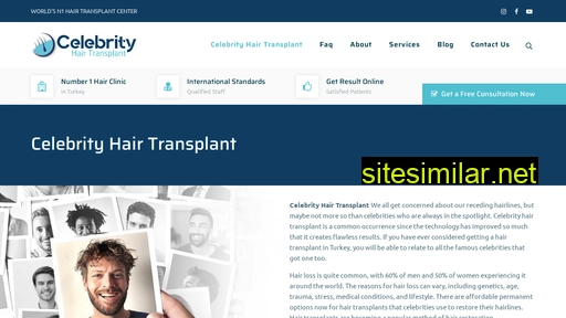 celebrityhairtransplant.com alternative sites
