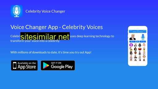celebrityvoicechanger.com alternative sites