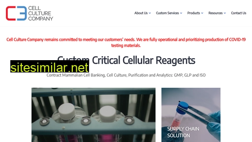 cellculturecompany.com alternative sites