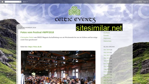 Celtic-events similar sites