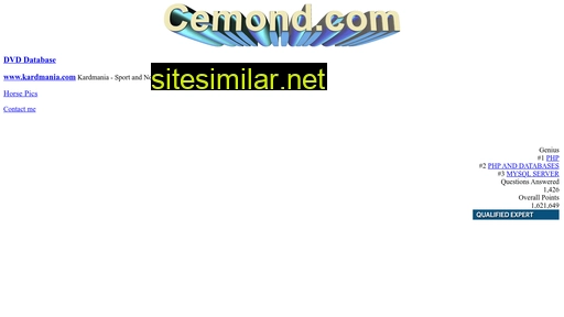 Cemond similar sites