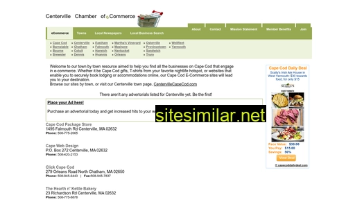 centervillechamberofecommerce.com alternative sites