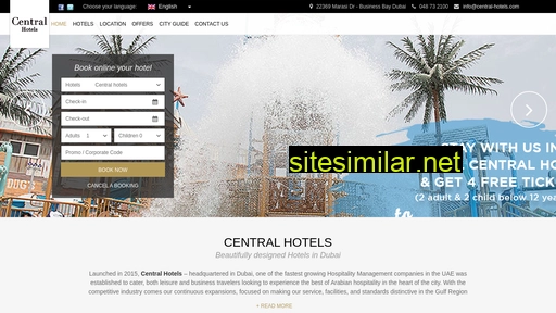 central-hotels.com alternative sites
