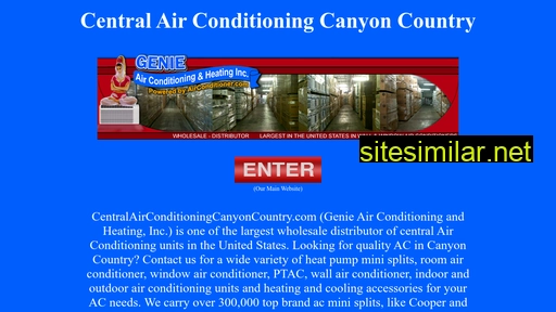centralairconditioningcanyoncountry.com alternative sites