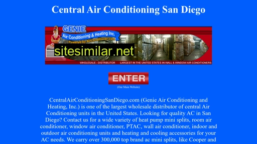 centralairconditioningsandiego.com alternative sites