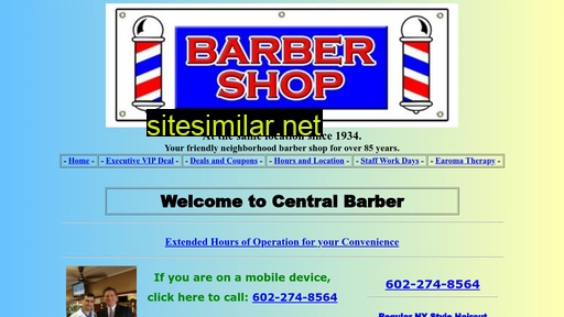 centralbarber.com alternative sites