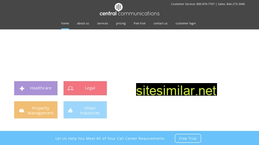 centralcomm.com alternative sites