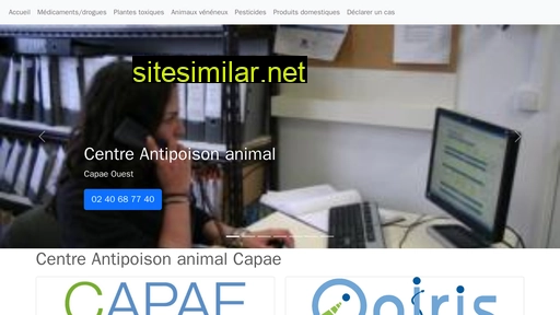 Centre-antipoison-animal similar sites