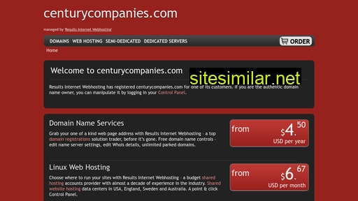 Centurycompanies similar sites