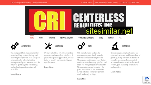 centerlessrebuildersinc.com alternative sites