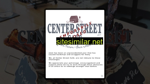 centerstreetcafe.com alternative sites
