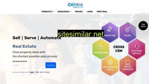 centrahubcrm.com alternative sites