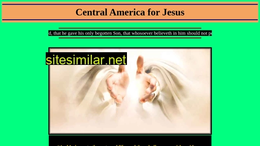 centralamerica4jesus.com alternative sites