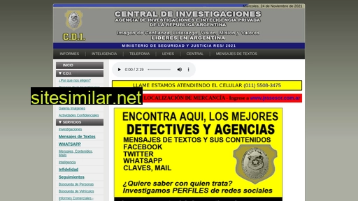 centralinvestigaciones.com alternative sites