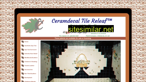 ceramdecal-tile-releaf.com alternative sites