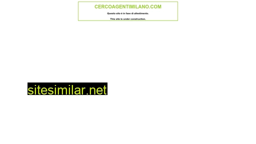 cercoagentimilano.com alternative sites