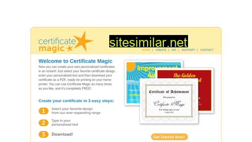 Certificatemagic similar sites