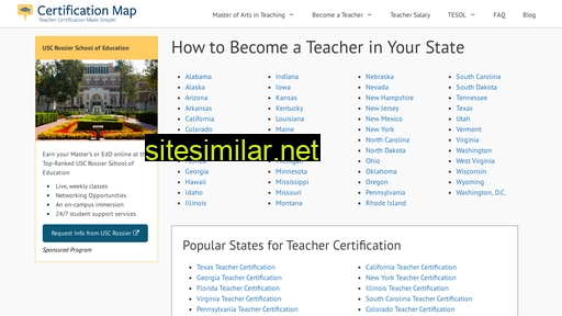 Certificationmap similar sites