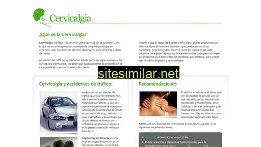 cervicalgia.com alternative sites