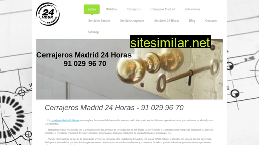 cerrajeros24horas-madrid.com alternative sites