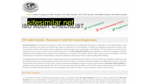 certificationchecklist.com alternative sites