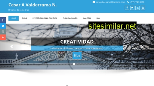 cesarvalderrama.com alternative sites