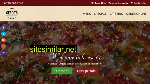 cescospizza.com alternative sites