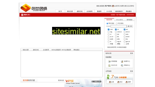 ceshiwangzhan.com alternative sites