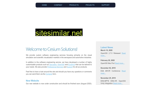 cesium-solutions.com alternative sites