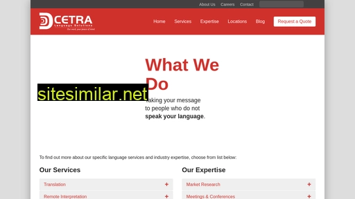 cetra.com alternative sites