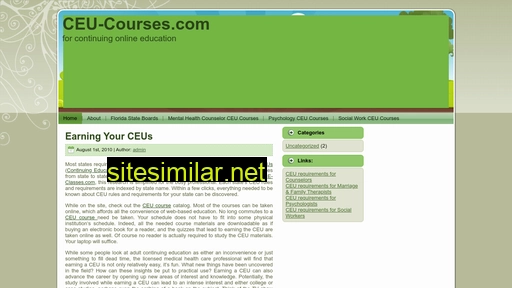Ceu-courses similar sites