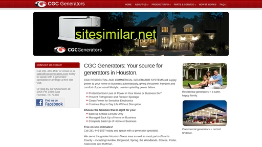 cgcgenerators.com alternative sites