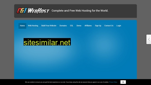 Cgiwebhost similar sites